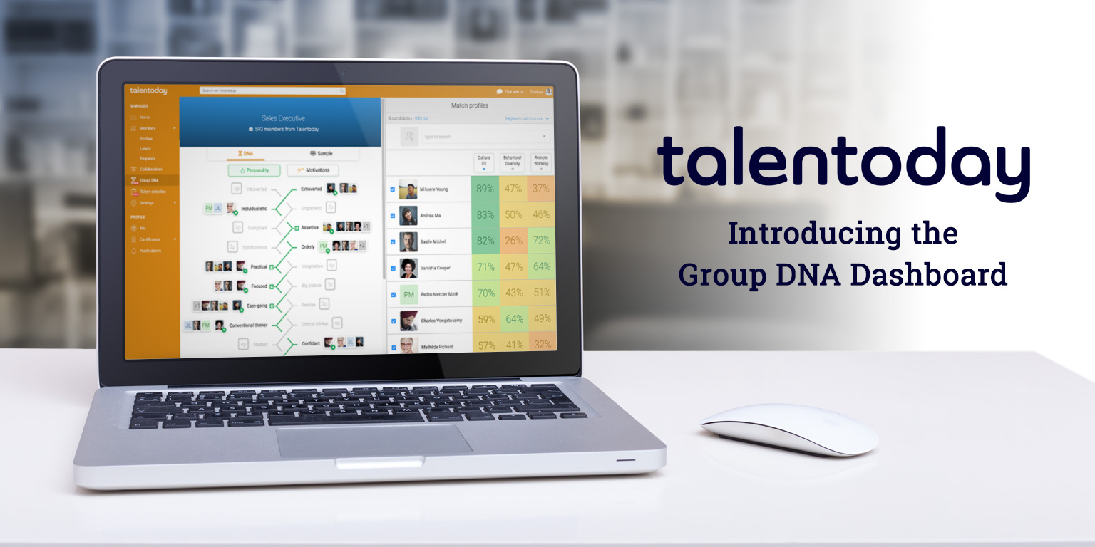 Blog - Talentoday Introducing the Group DNA Dashboard